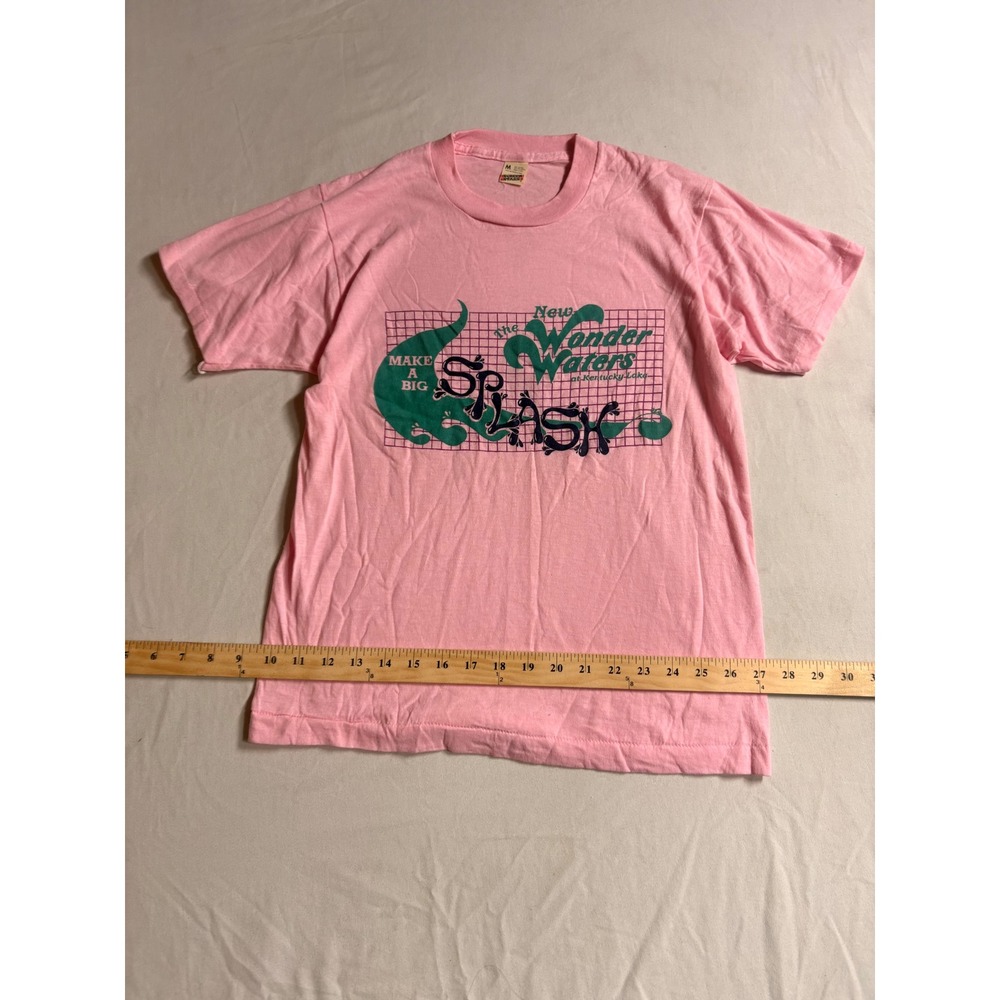 Vintage Screen Stars Kentucky Lake Wonder Waters Pink T-Shirt Single Stitch M